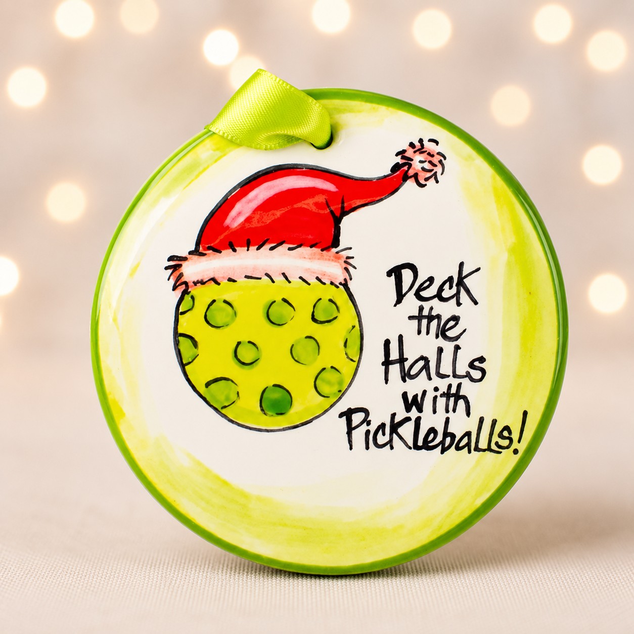 Pickleball Ornament